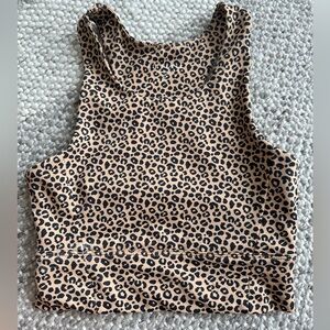 Allfenix Cheetah Activewear Sports Crop
